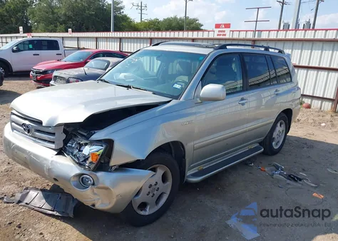 2004 Toyota Highlander Base from USA, damaged, VIN JTEDP21A040021464